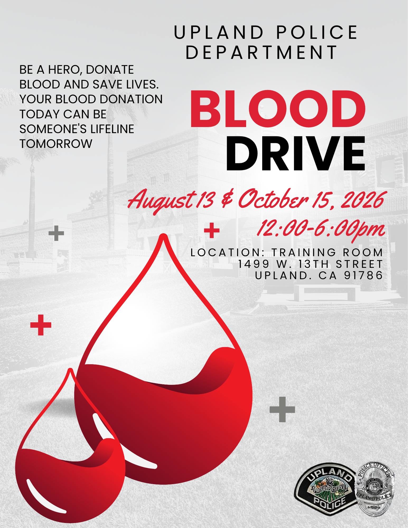Blood Drive Flyer 